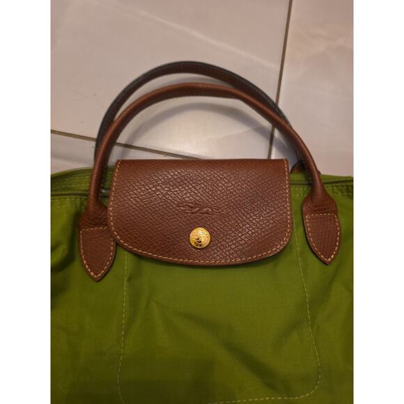 Longchamp Le Pliage Green Shoulder Bag - Picture 4 of 16